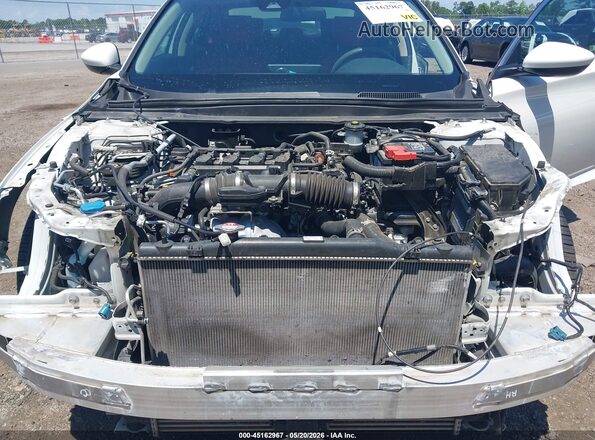 1HGCV1F47LA004898 2020 HONDA ACCORD Белый Вид сзади