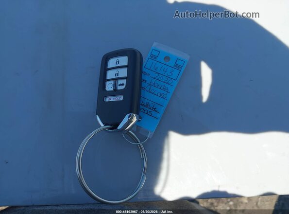 1HGCV1F47LA004898 2020 HONDA ACCORD Белый Вид панели приборов