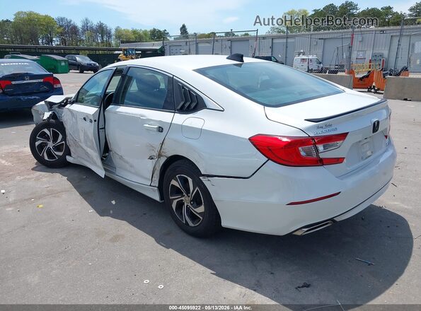 1HGCV1F47MA023744 2021 HONDA ACCORD Белый Задняя левая четверть