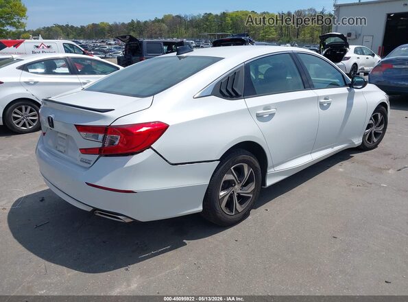 1HGCV1F47MA023744 2021 HONDA ACCORD Белый Задняя правая четверть