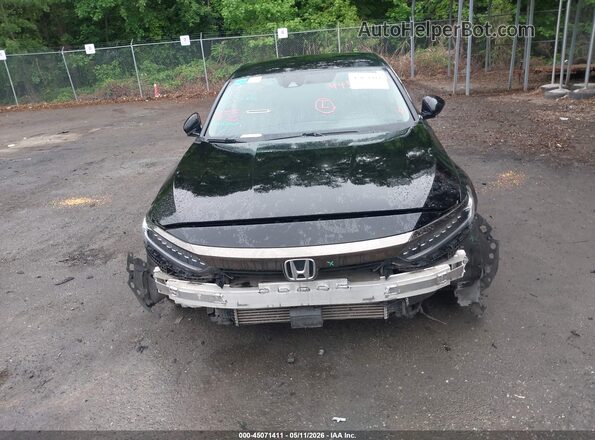 1HGCV1F47NA036575 2022 HONDA ACCORD Black Вид щитка приладів