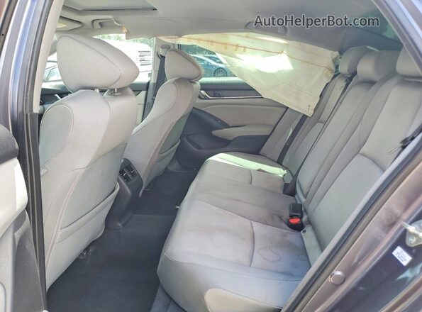 1HGCV1F48LA109756 2020 HONDA ACCORD Gray უკანა სავარძლების ხედი