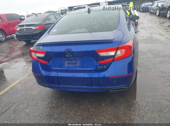 1HGCV1F48MA003986 2021 HONDA ACCORD Blue 