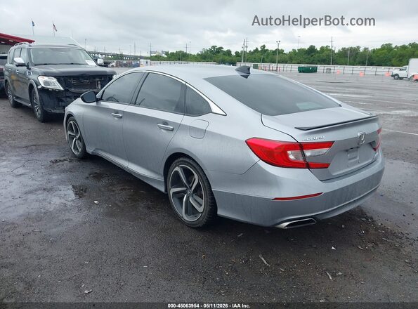 1HGCV1F48NA025181 2022 HONDA ACCORD Silver Tył lewy