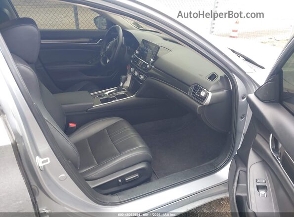 1HGCV1F48NA025181 2022 HONDA ACCORD Silver Widok wnętrza z przodu