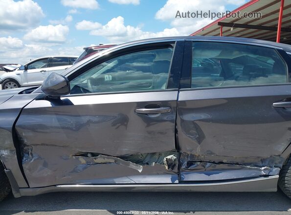 1HGCV1F49KA071016 2019 HONDA ACCORD Gray Սալոնի 360 աստիճան տեսք
