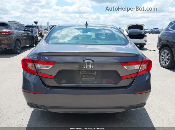 1HGCV1F49KA071016 2019 HONDA ACCORD Gray 