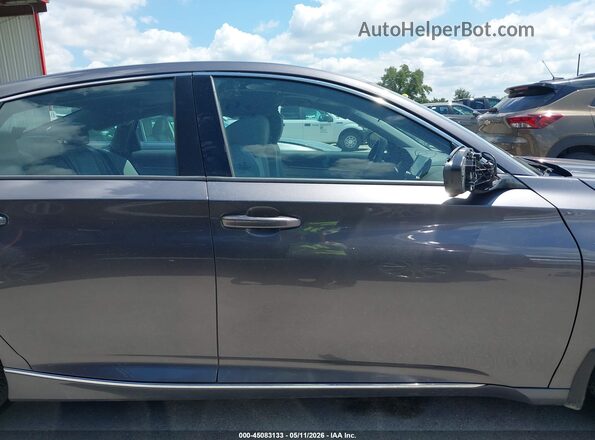 1HGCV1F49KA071016 2019 HONDA ACCORD Gray Սալոնի հետևի տեսք