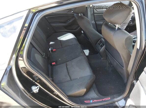 1HGCV1F49KA174985 2019 HONDA ACCORD Black Widok naklejki z numerem VIN