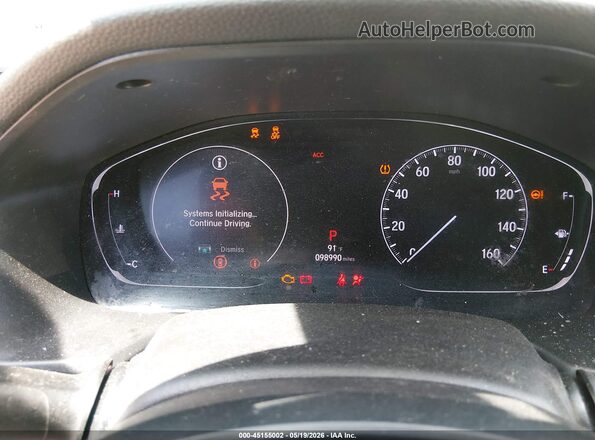1HGCV1F49KA174985 2019 HONDA ACCORD Black Widok tylnych siedzeń