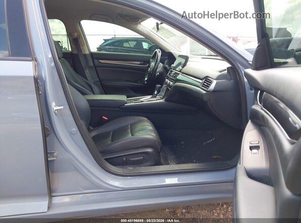 1HGCV1F49NA071814 2022 HONDA ACCORD Серый Вид салона спереди