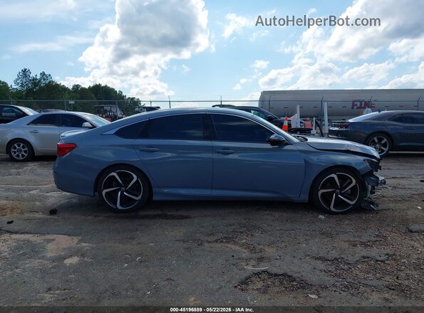 1HGCV1F49NA071814 2022 HONDA ACCORD Серый Панорамный вид салона 360°