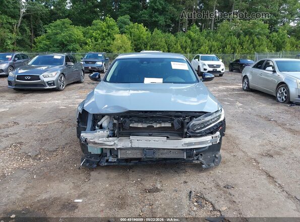 1HGCV1F49NA071814 2022 HONDA ACCORD Серый Вид задней части салона