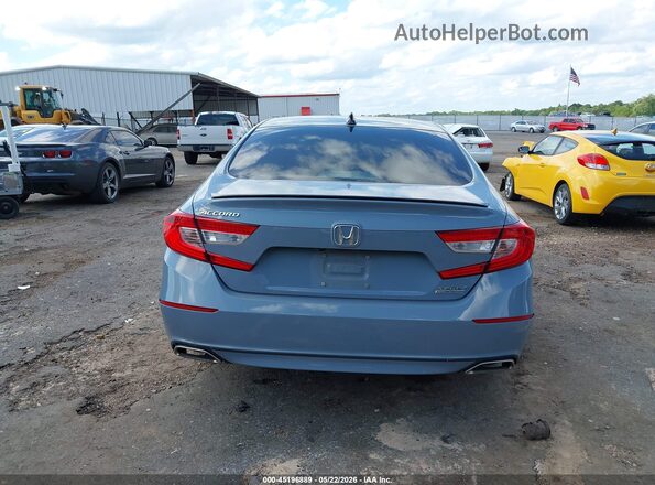 1HGCV1F49NA071814 2022 HONDA ACCORD Серый 