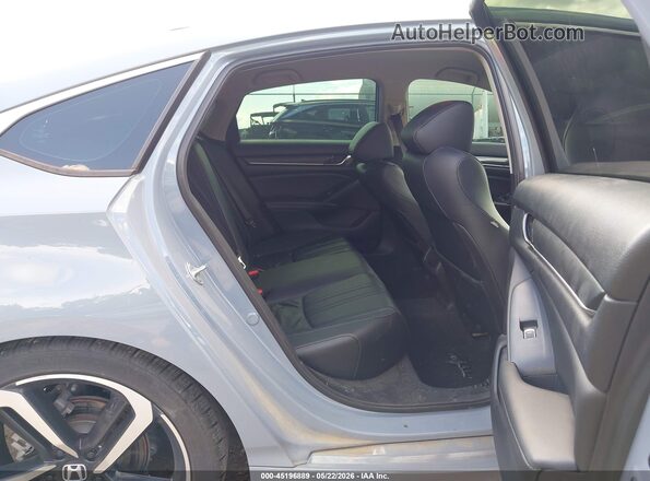 1HGCV1F49NA071814 2022 HONDA ACCORD Серый Вид наклейки с VIN-кодом