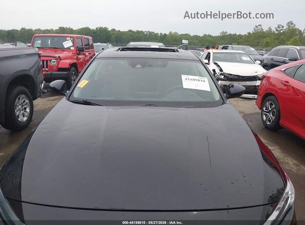 1HGCV1F4XJA224078 2018 HONDA ACCORD Black წინა ხედი