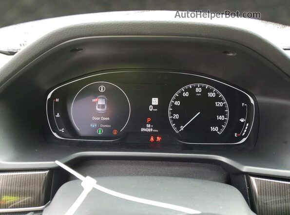 1HGCV1F4XMA114698 2021 HONDA ACCORD Blue ხელსაწყოთა პანელის ხედი