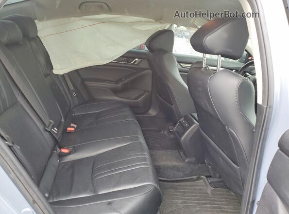 1HGCV1F4XMA114698 2021 HONDA ACCORD Blue უკანა სავარძლების ხედი
