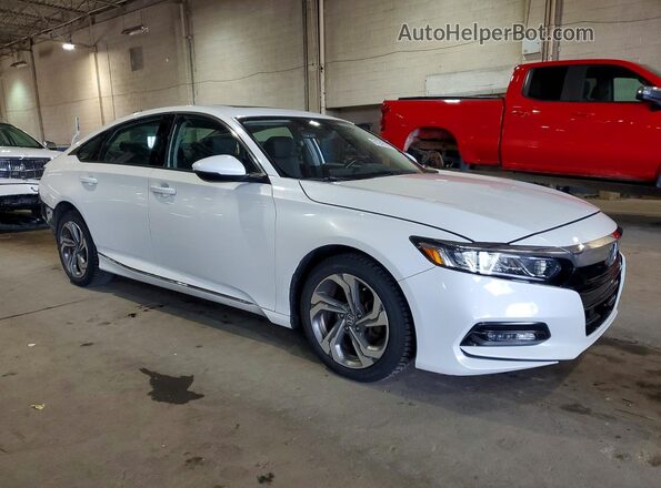 1HGCV1F50LA063641 2020 HONDA ACCORD Белый Передняя правая четверть