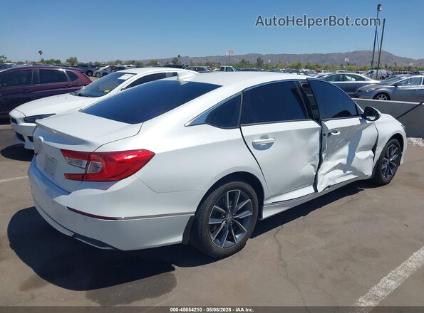 1HGCV1F50MA064998 2021 HONDA ACCORD White Հետևի աջ