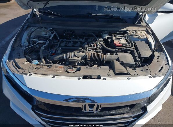 1HGCV1F50MA064998 2021 HONDA ACCORD White Հետևի տեսք
