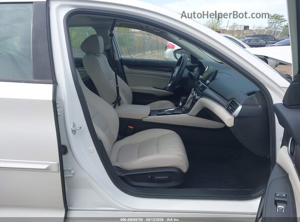 1HGCV1F50MA112306 2021 HONDA ACCORD White Սալոնի դիմացի տեսք