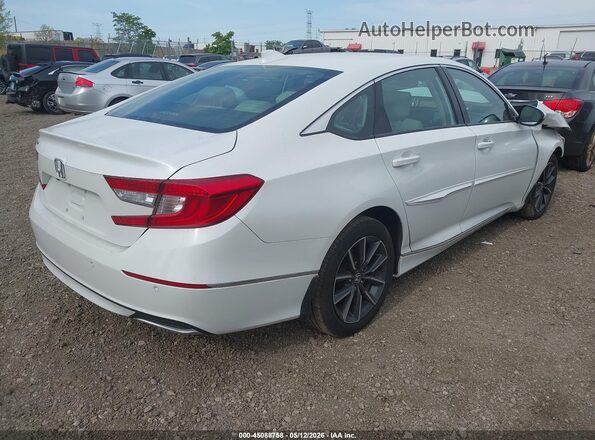 1HGCV1F50MA112306 2021 HONDA ACCORD White Հետևի աջ