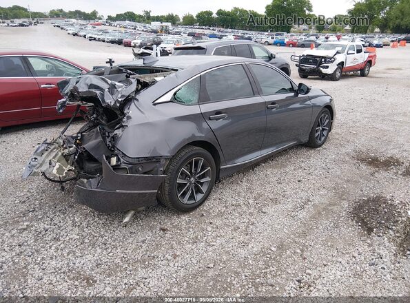 1HGCV1F50NA073573 2022 HONDA ACCORD Gray Задня права чверть