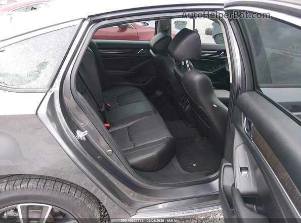 1HGCV1F50NA073573 2022 HONDA ACCORD Gray Вид наклейки з VIN-кодом