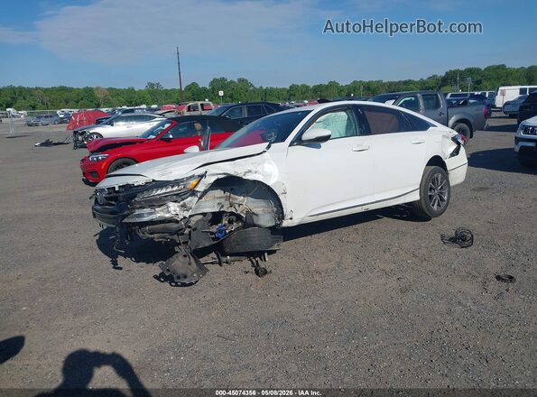 1HGCV1F51MA074682 2021 HONDA ACCORD White 