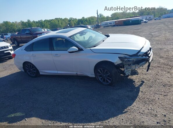 1HGCV1F51MA074682 2021 HONDA ACCORD White 