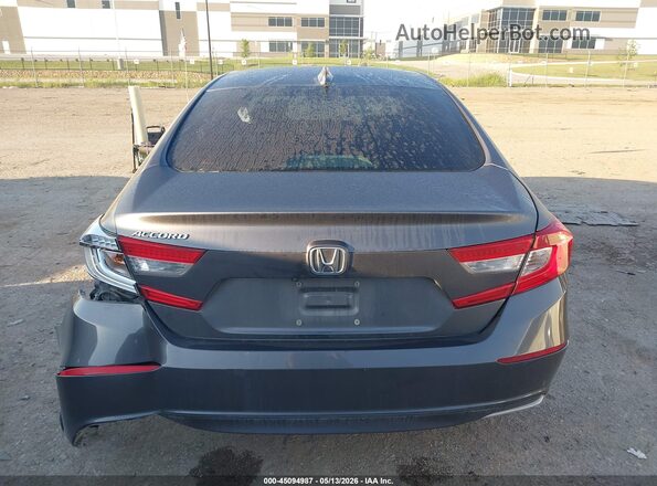 1HGCV1F52JA085170 2018 HONDA ACCORD Gray 