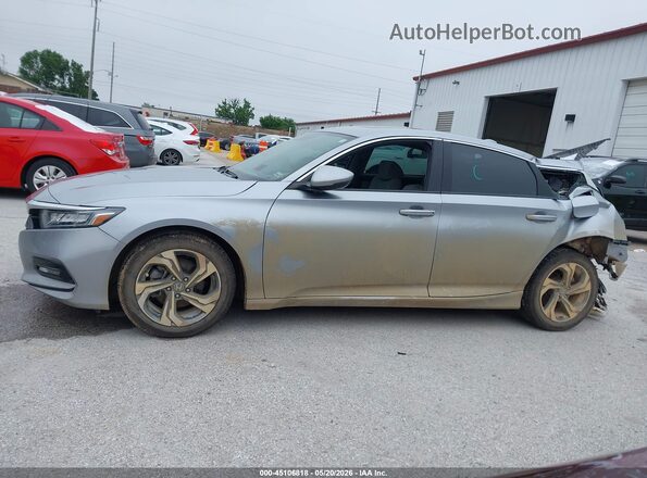 1HGCV1F52JA187293 2018 HONDA ACCORD Серый 
