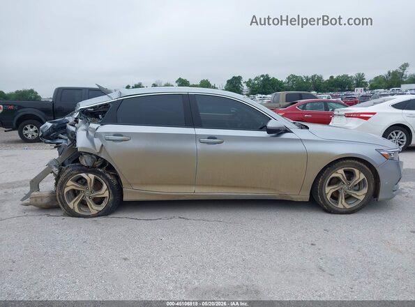 1HGCV1F52JA187293 2018 HONDA ACCORD Серый Панорамный вид салона 360°