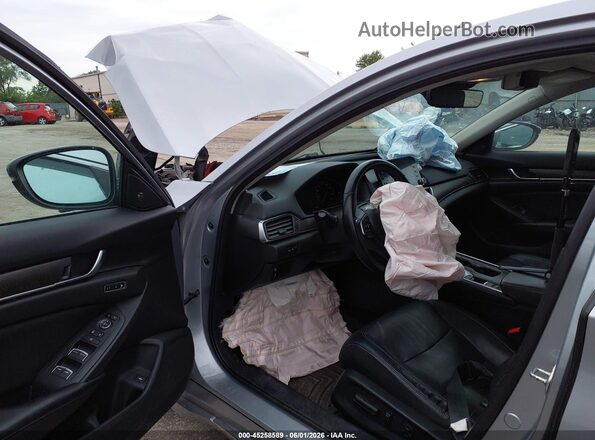 1HGCV1F52JA216405 2018 HONDA ACCORD Silver 