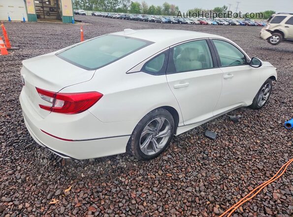 1HGCV1F52KA030719 2019 HONDA ACCORD White 