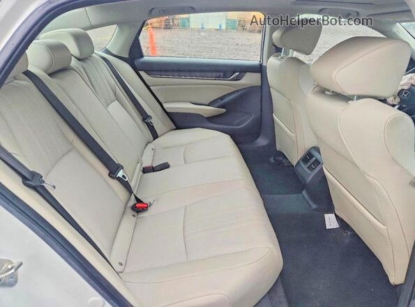 1HGCV1F52KA030719 2019 HONDA ACCORD White 