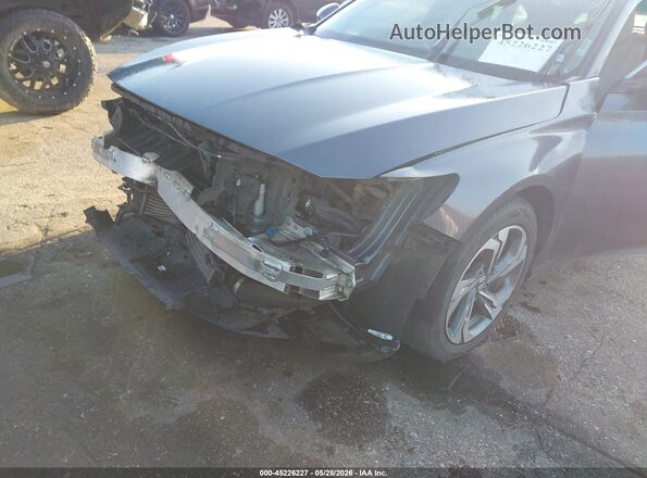 1HGCV1F52LA128909 2020 HONDA ACCORD Gray Դիմացի տեսք