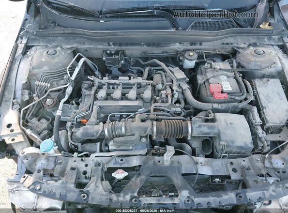 1HGCV1F52LA128909 2020 HONDA ACCORD Gray Հետևի տեսք