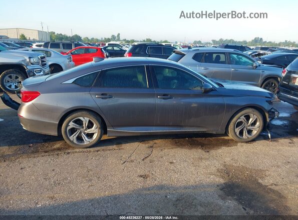 1HGCV1F52LA128909 2020 HONDA ACCORD Gray Սալոնի 360 աստիճան տեսք