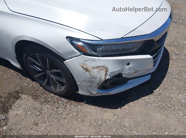 1HGCV1F52MA007721 2021 HONDA ACCORD White Вид спереду