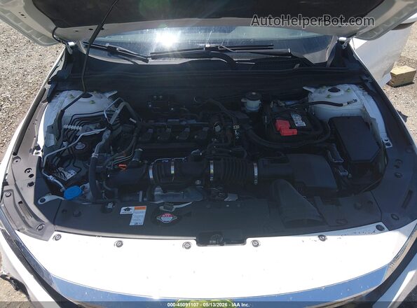 1HGCV1F52MA007721 2021 HONDA ACCORD White Вид ззаду