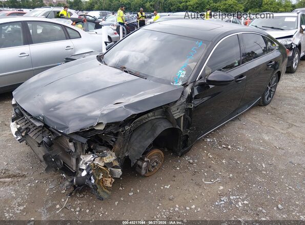 1HGCV1F53MA115197 2021 HONDA ACCORD Black 