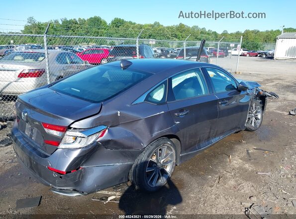1HGCV1F54MA055219 2021 HONDA ACCORD Gray უკანა მარჯვენა