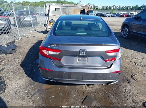 1HGCV1F54MA055219 2021 HONDA ACCORD Gray 