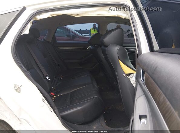 1HGCV1F55JA265355 2018 HONDA ACCORD White VIN sticker view