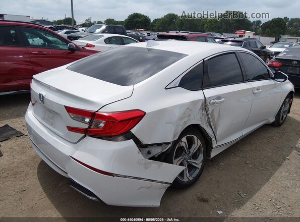 1HGCV1F55JA265355 2018 HONDA ACCORD White Rear right
