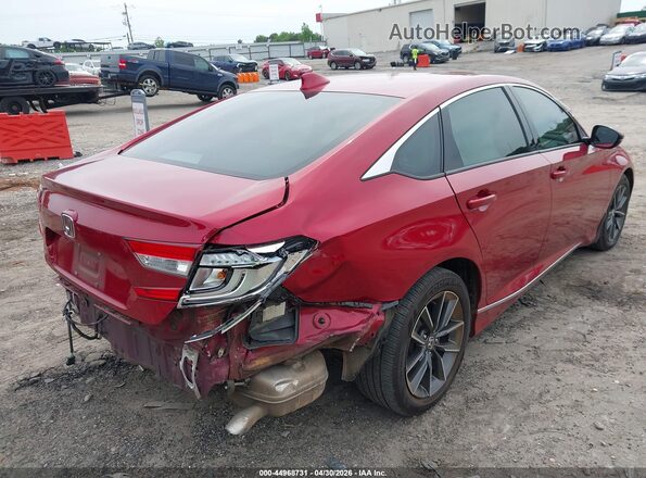 1HGCV1F55MA046822 2021 HONDA ACCORD Red Vista frontal