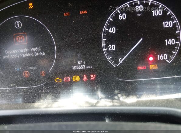 1HGCV1F57KA147888 2019 HONDA ACCORD Gray Հետևի նստատեղերի տեսք