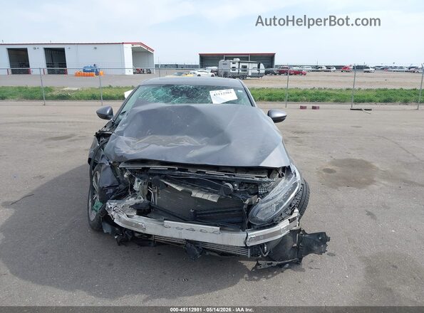 1HGCV1F57KA147888 2019 HONDA ACCORD Gray Դիմացի տեսք